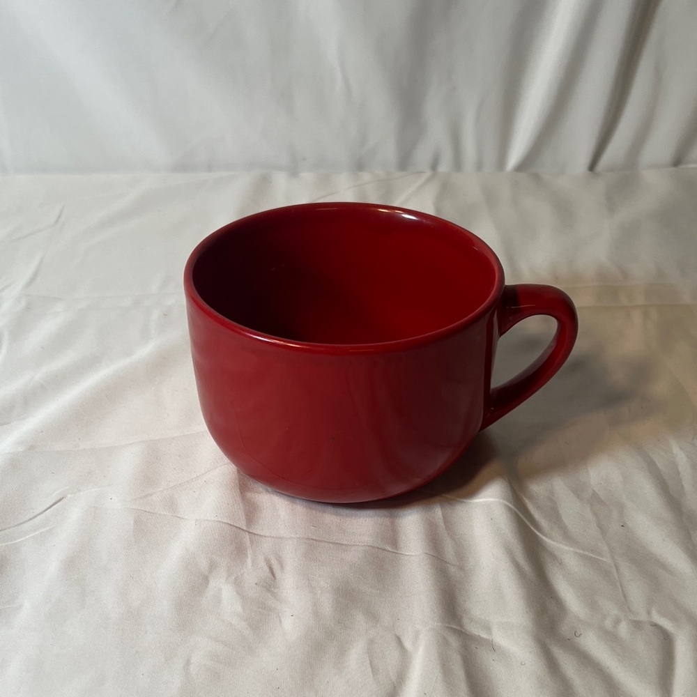 Classic Red Ceramic Mug